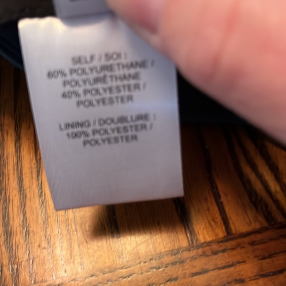 TANYA TAYLOR BLACK FAUX LEATHER ADLER PANTS. NWT. SIZE 18. - Picture 4 of 6